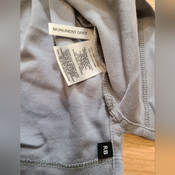 Robert Barakett Tshirt Monument Grey Size Large - Picture 3 of 3